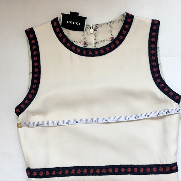 Gucci Vintage Knee-Length Dress Color Cream - Picture 11 of 14